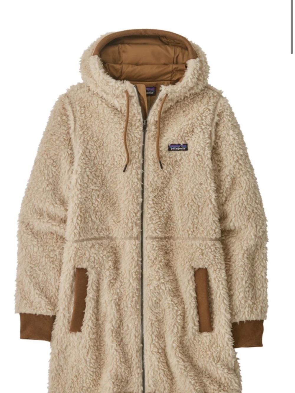 NEW Patagonia Dusty Mesa Parka with Tan Trim XL